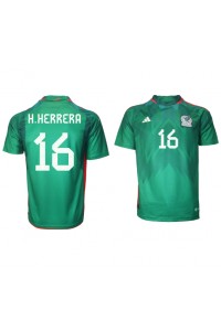 Mexico Hector Herrera #16 Voetbaltruitje Thuis tenue WK 2022 Korte Mouw
